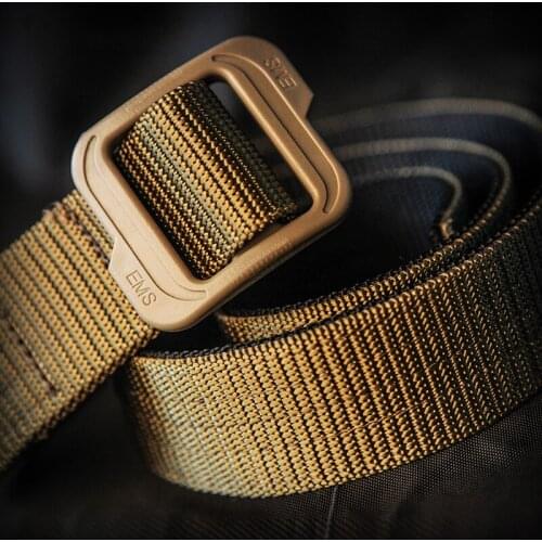 Tactical belt Mens nylon belt Double Secret Service belt