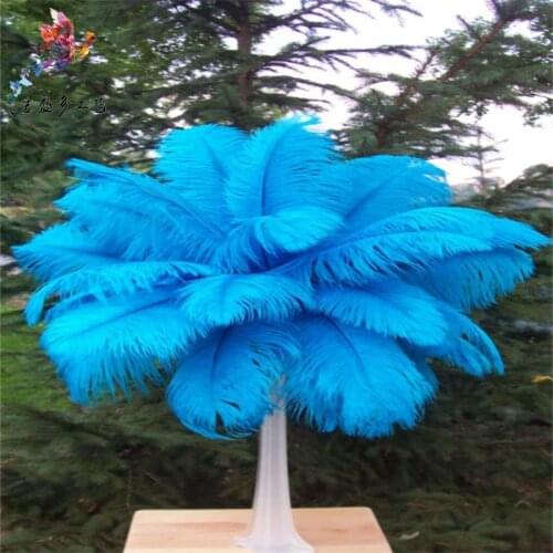 1pc 45-50cm Natural Ostrich Feathers DIY Wedding Decoration Party Plumes Carnival Dancer Ostrich Plumes Table Centerpiece