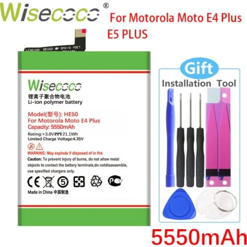 Wisecoco Motorola Moto E5 Batteries