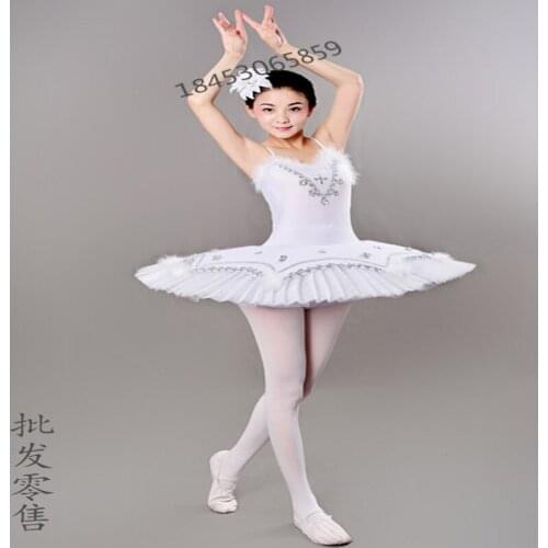 Lady Ballet Skirt Adult New Style Professional Ballet Dress Acrobatics Women Swan Lake Dancing Costume Stage Suit B-5640
