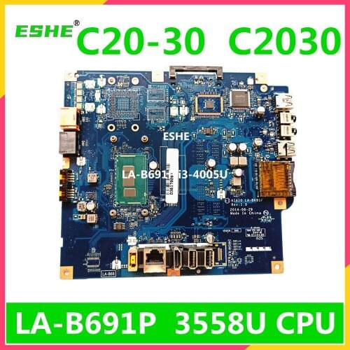 AIA10 LA-B691P For Lenovo C2030 C20-30 all-in-one computer motherboard with 3558U 100% Fully Tested&High quality