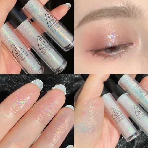 Diamond Metallic Eyeshadow Long Lasting Waterproof Eye Liner Pencil Liquid Shimmer Eyeshadow Pencil Face Bronzer Highlighter