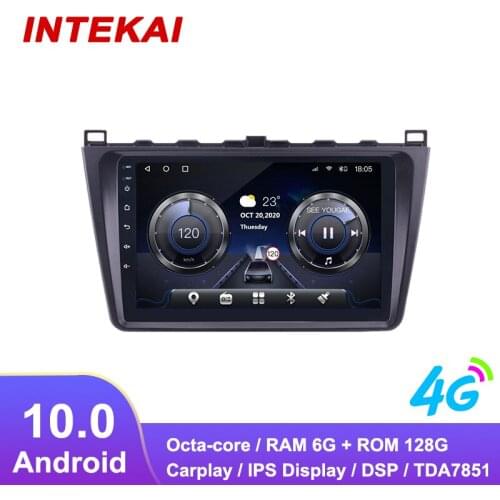 9" Android 10.0 Car Radio GPS Navigation autoradio multimedia player for MAZDA 6 2008 2014 head unit stereo