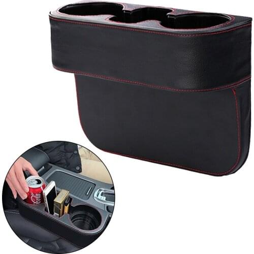 For Car Accessories Car Water Cup Holder Creative Seat Gap Rack, Multi-function Cup Holder Rack Seat Organizer Cell
