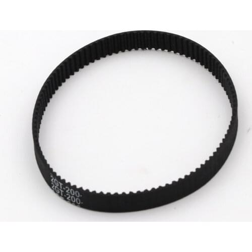 10pcs/lot 3D printer accessories timing belt GT2 6mm width closed loop rubber 2GT timing belt GT2 Length 528mm