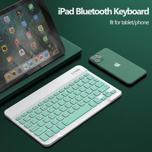 Bluetooth Keyboard and Mouse for Tablet Phone Universal 10 inch Keyboard for Samsung S6 for iPad Pro Air 4 Keyboard 2.4G Mouse