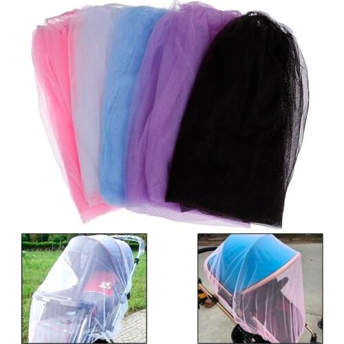 Baby stroller pushchair cart mosquito insect net safe mesh buggy crib netting