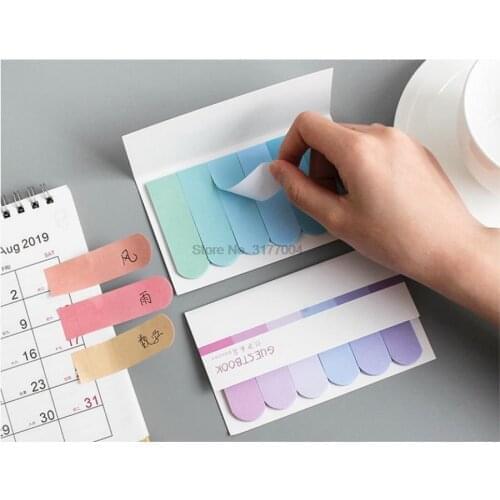 DHL 500set 120/100Pages/set Cute Kawaii Memo Pad Sticky Notes index Posted It Planner Stickers Writing Training Memory Pad