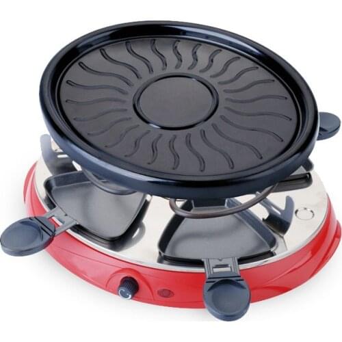 DMWD 2 Layer Hosehold Electric Griddle 220V Hot Plate Non-stick Barbecue Machine For Roasting/Frying 900W For 2-4 People