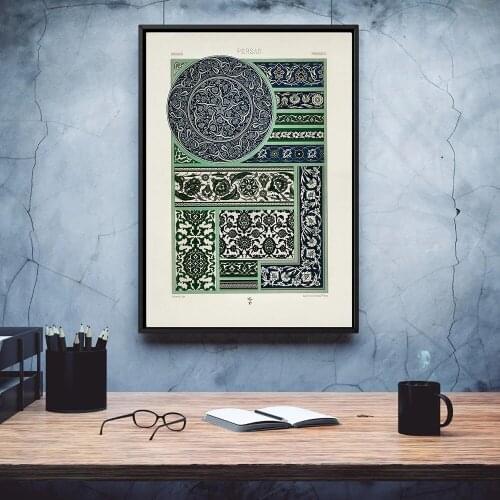 Print Modular Abstract Auguste Racinet Drawing Picture Canvas Painting Poster For Living Room Home Decor Wall Art No Framework