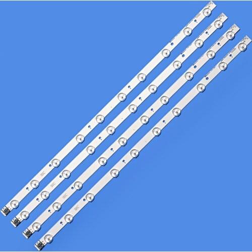 4Pieces/lot 3V LED BACKLIGHT SET FOR SAMSUNG UE32EH5000 TV 32F-3535LED-40EA FROM LTJ320HN07-V A 100%NEW 580MM 10LED