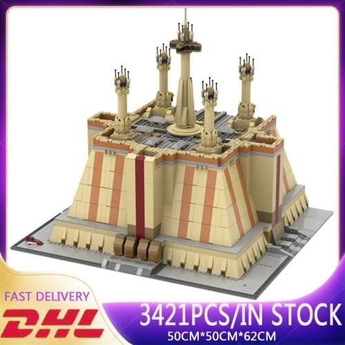 Hot 3421PCS Star Series Wars MOC-40522 THE JEDl TEMPLE Building Block Toy Childrens DIY Birthday Gift