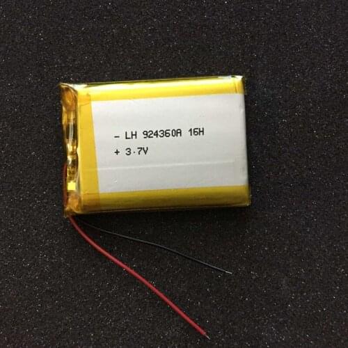 New Hot 3.7V polymer rechargeable lithium battery 904060 094060 BAK 904360 3000MAH Rechargeable Li-ion Cell