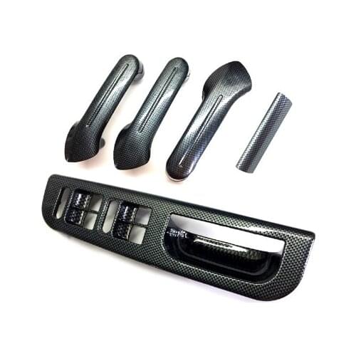 Carbon Fiber Style Interior Grab Handle Set For VW Golf / Jetta / Bora MK4