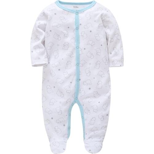 Kids Clothes Boy Baby Romper Suit Cartoon Print Jumpsuits Playsuit New Born Infant Enfant Body suit Full Sleeve One-Piece Pelele