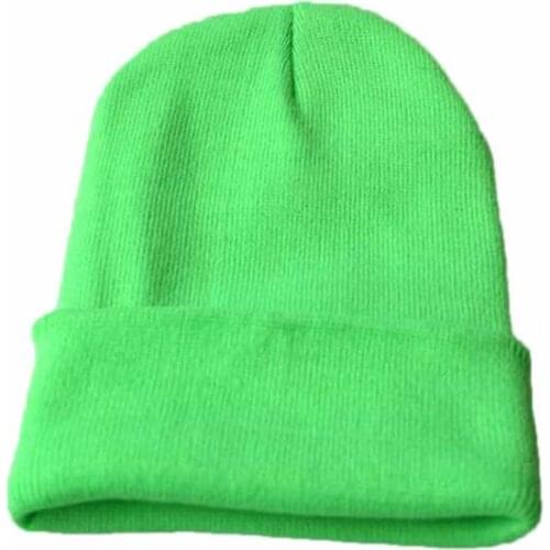 2020 Autumn Winter Warm Beanies Street Knitted Hats Women Caps Unisex Short Melon Skullcap Hats