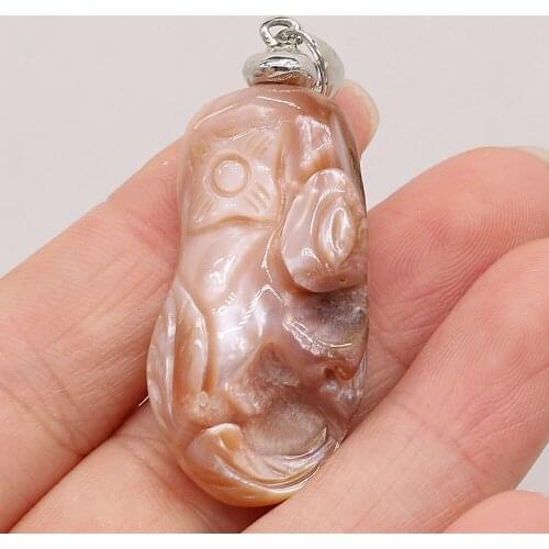 Natural Shell Pendant The Mother Of Pearl Irregular Pendant For Jewelry Making DIY Necklace Bracelet Accessory