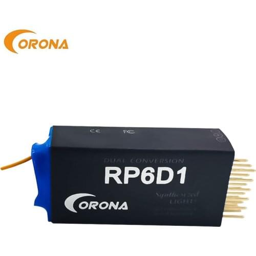 CORONA RP6D1 36Mhz /40Mhz 6CH dual conversion synthesized receiver