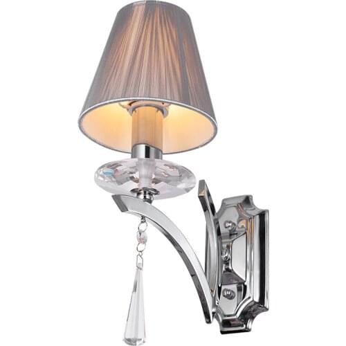 Modern Bedroom Corridor Wall light Fabric Drawbench Lampshade Balcony Hallway Wall Sconces Mirror Front Washroom Wall Lamps