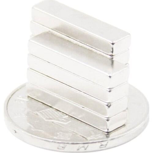 100pcs F20x5x3mm Super Powerful Strong Rare Earth Block NdFeB Magnet Neodymium N35 Magnets F20*5*3mm Free Shipping