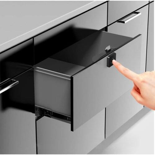 Smart Lock Fingerprint Lock Storage Cabinet Lock Fingerprint USB Charging Furniture Lock for Home Office Drawer Box Drawer Lock