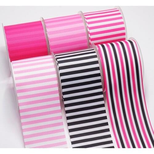 10 Yards 1.5" 38MM Bright Ombre Pattern printed ribbon For Hair Bows DIY Crafts Handmade Accessories 53645