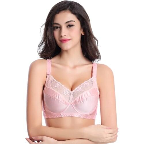 Women Plus Size Push Up Bra 75 80 85 90 95 100 105 110 B C D E F G H Full Cup Bras Sutian Underwear Brassiere Sutien Bralet