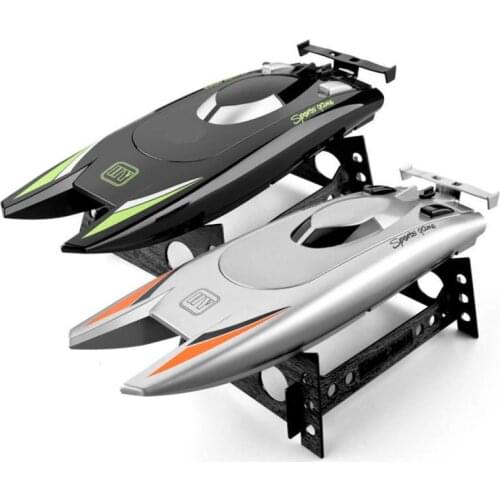 2.4G RC Boats Remote Control High Speed Electronic Racing Boat High Speed 24Ghz Children Competition Yacht Water Toys TSLM1