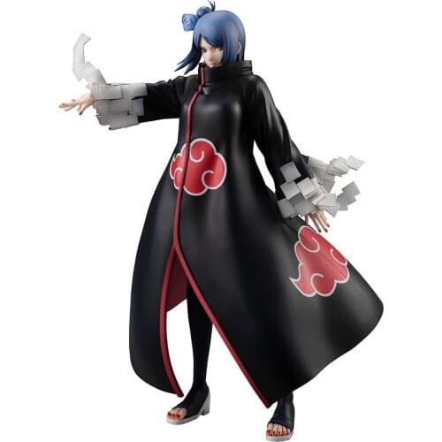 21cm MegaHouse MH GEM Naruto: Shippden Gals Konan Action PVC Collection Model Toy Anime Figure Toys For Kids