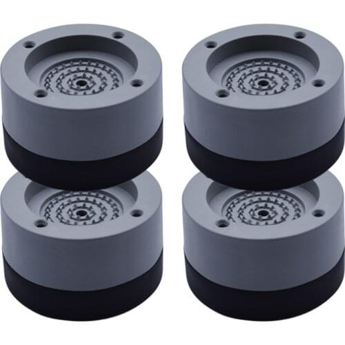 4 Pcs Anti Vibration Feet Pads Washing Machine Rubber Mat Anti-Vibration Pad Dryer Universal Fixed Non-Slip Pad Dropshipping Hot