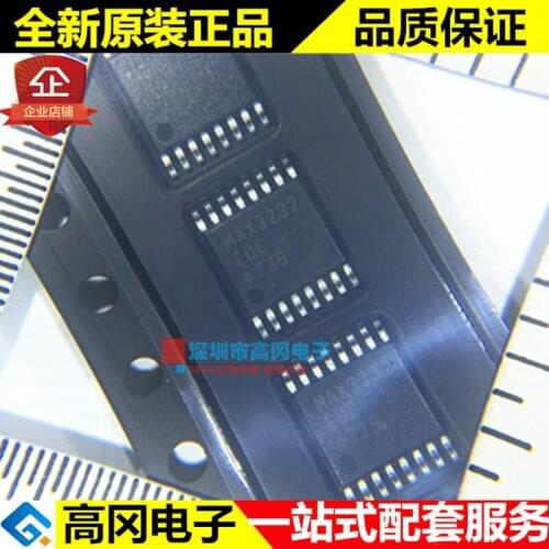 5pieces MAX3232EUE+T MAX3232 TSSOP16 MAXIM RS232