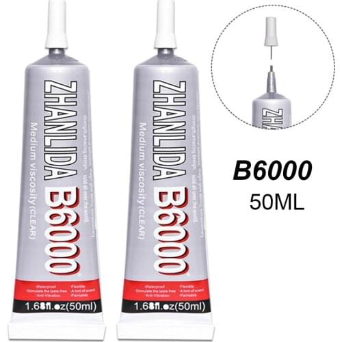 50ml B6000 Glue Phone Screen b7000 Super Strong Adhesive Fabric Textile t7000 Jewelry Bead Glass Paper Photo School e7000 T9000