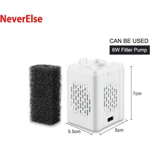 Fish Tank Accessories for 6/15/25/30W Aquarium Filter Water Pump Disassembly and Assembly White Barrel Sponge for water purify