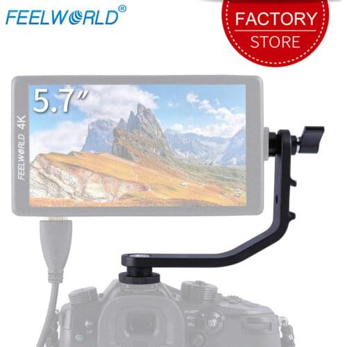 Feelworld Tilt Arm Leightweight Aluminum Design for F5 FW568 S55 F570 F6 DSLR Camera Field Monitor Stabilizer Gimbal Crane Rig