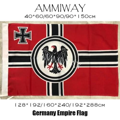 AMMIWAY Any Size Germany Greater German Reich War Flag Eagle Flag German DK Reichempire of Flag German Empire Flags and Banners