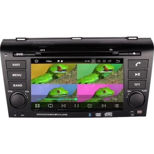Android 8.0 Octa Core 4GB RAM Car DVD Multimedia Player with Bluetooth For Mazda 3 2004-2009 GPS Navigation Radio Stereo Wifi