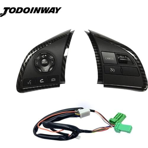 Car Steering Wheel Audio Player Volume Button Cruise Control Switch Accessories For Mitsubishi Outlander 3 Attrage Mirage ASX