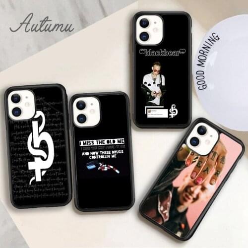 Rapper Blackbear Phone Case for iPhone 11 12 Pro Max mini X XR XS SE 2020 5 6S 7 8 Plus Samsung Galaxy S8 S9 S10 Cover shell