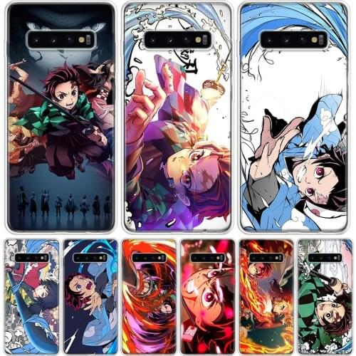 Demon Slayer Kimetsu No Yaiba HD Cover Phone Case For Samsung Galaxy S10 S20 Ultra Note 10 9 8 S9 S8 J4 J6 J8 + Lite Plus Pro S7