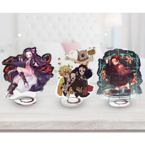 15CM Kimetsu No Yaiba Nezuko Tanjirou Figure Zenitsu PVC Action Figure Anime Demon Slayer Figurine Toy Decor Ornaments
