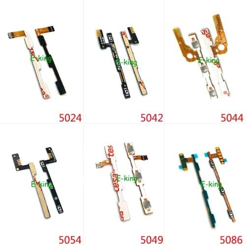 For Alcatel 1S 2019 5024 5024D 5024Y 5024K Power On Off Volume Switch Side Button Key Flex Cable