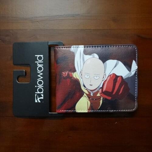 IVYYE 1PCS ONE PUNCH-MAN Fashion Anime PU Long Wallet Money Bag Zipper Wallets Coins Handbag Casual Purses Card Unisex New