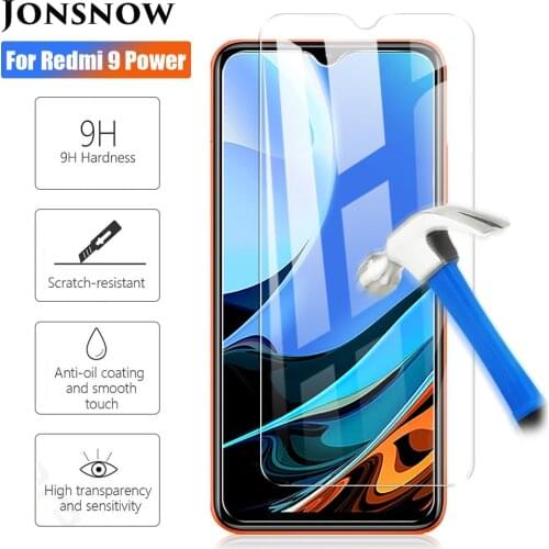 JONSNOW Screen Protectors For Xiaomi Redmi 9 Power