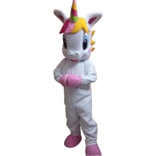 Unicorn Mascot Costume Horse mascot costume for Halloween Purim Party Clothing Fancy Dress