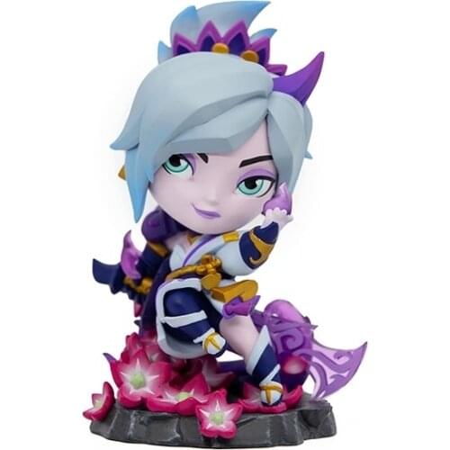 LoL League of Legends Riven Anime Games Peripheral Toys Desktop Ornaments Anime Dolls Figures Collectibles Pvc Model Toys Gift