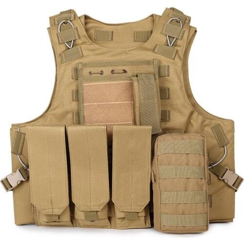 Molle Airsoft Vest Tactical Vest Plate Carrier Swat Fishing Hunting Vest Army Vest