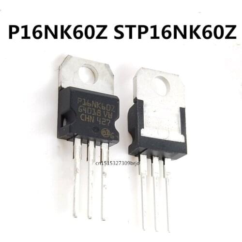 Original 5PCS/ P16NK60Z STP16NK60Z TO-220