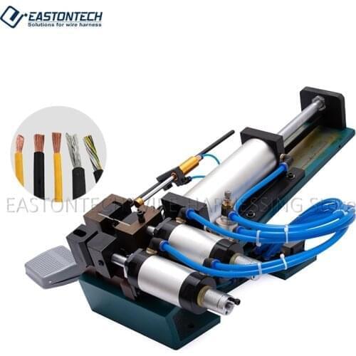 Pneumatic wire cutting stripping machine EW-416