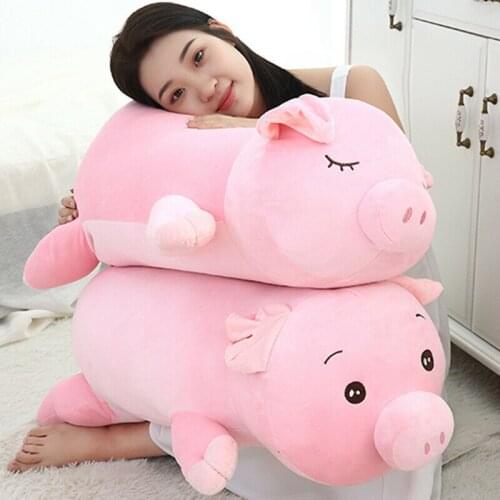 90cm (35.4") Pig Soft Stuffed Animal Pillow Birthday Xmas Gift Plush Toy Doll Stuffed Animals