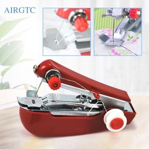 Manual Simple Operation Small Sewing Machine Home Travel Embroidery Manual Portable Mini Sewing